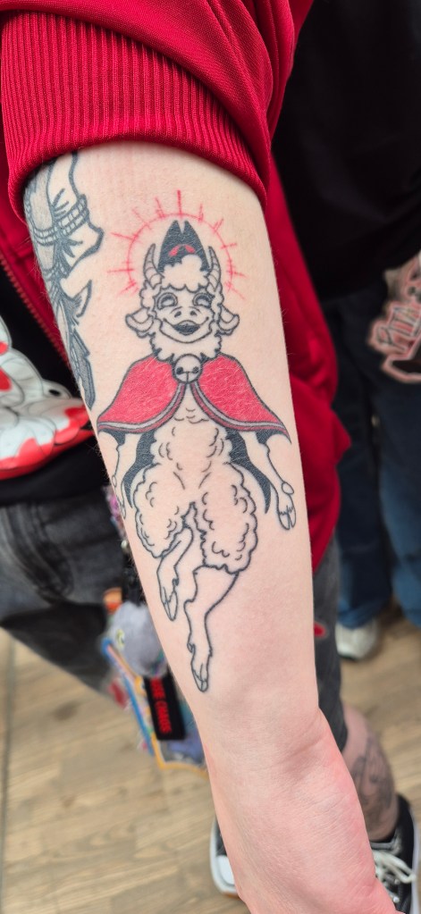 Healed tattoo parantunut tatuointi