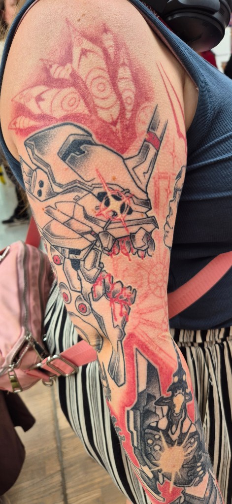 Healed tattoo parantunut tatuointi