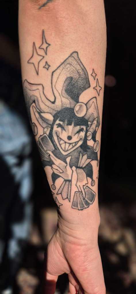Tattoo. tatuointi. arikatora, healed